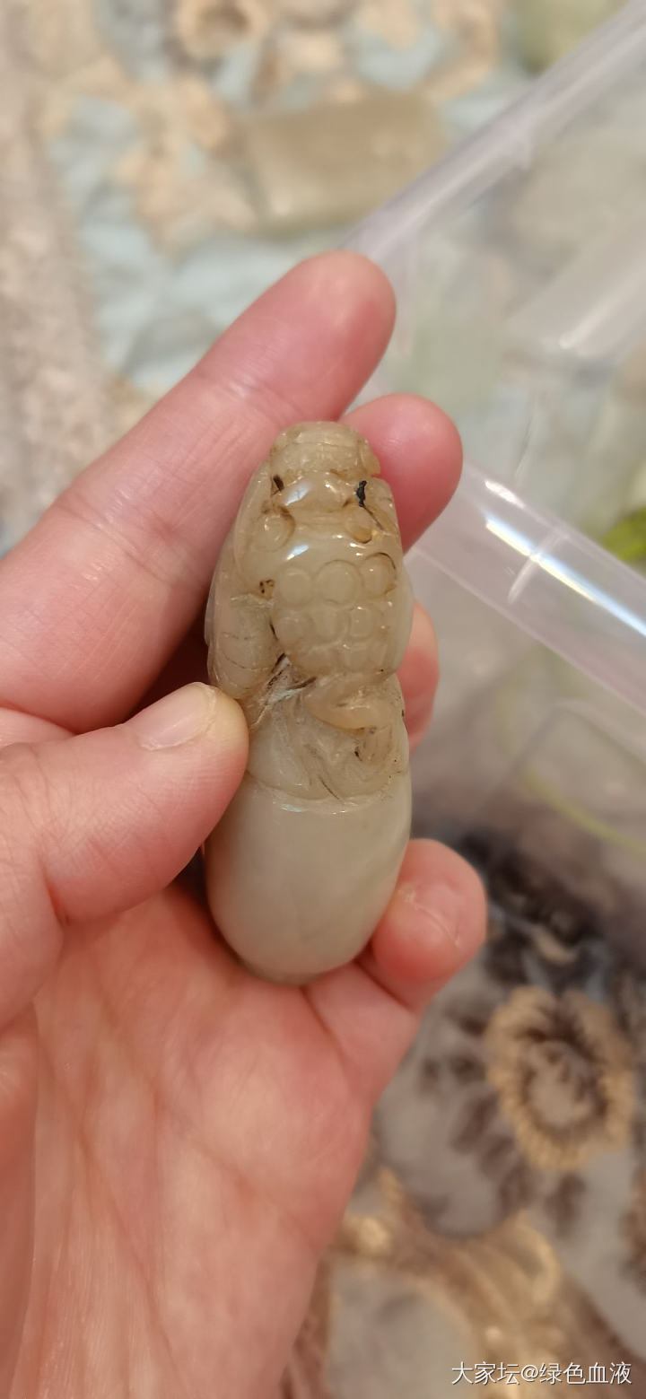 早上没事做，分享下和田玉垃圾货们_和田玉