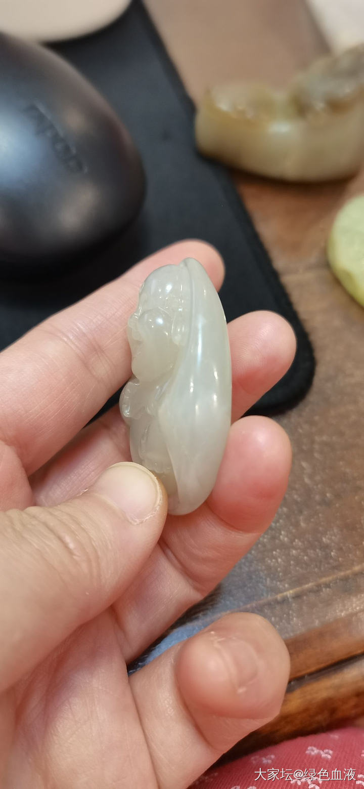 早上没事做，分享下和田玉垃圾货们_和田玉