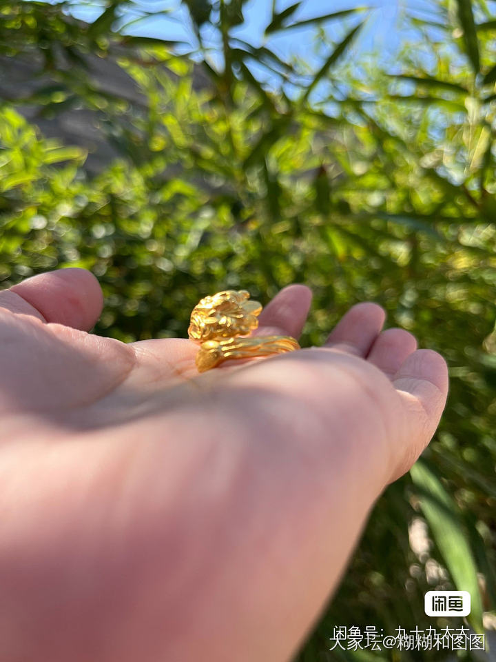 有没有小珍金单的坛友，求一个戒指位打小珍金百合戒指_金匠人