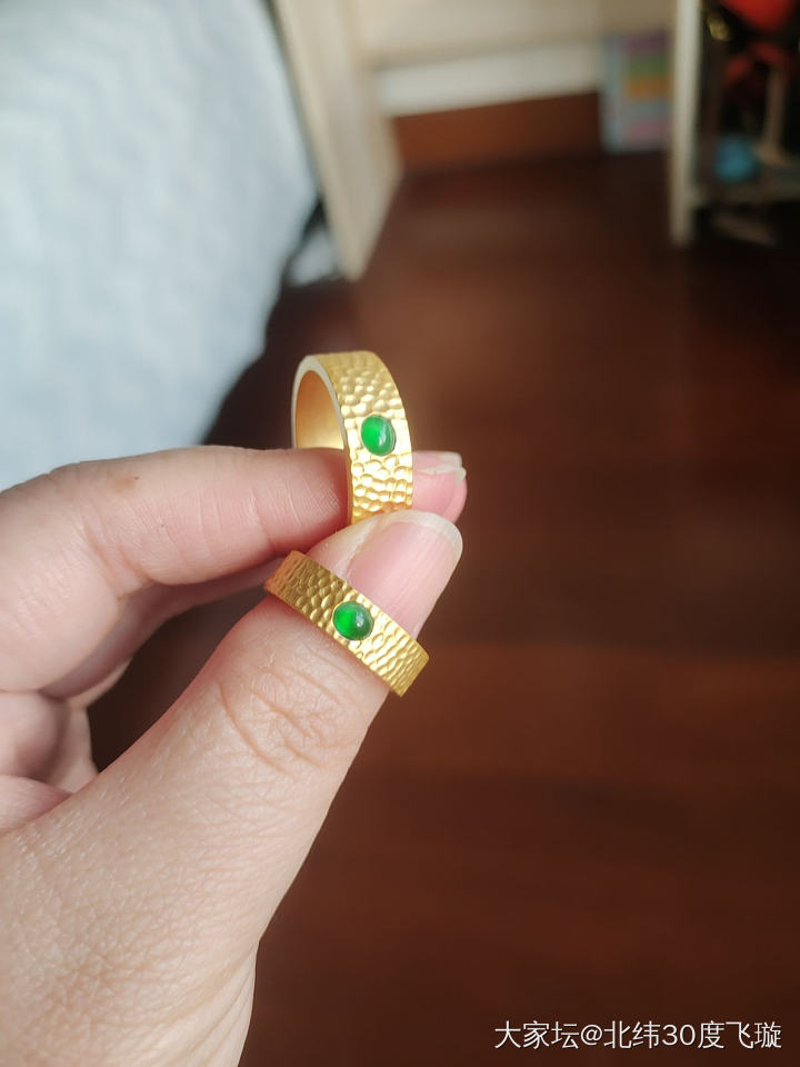 升级婚戒_戒指镶嵌翡翠