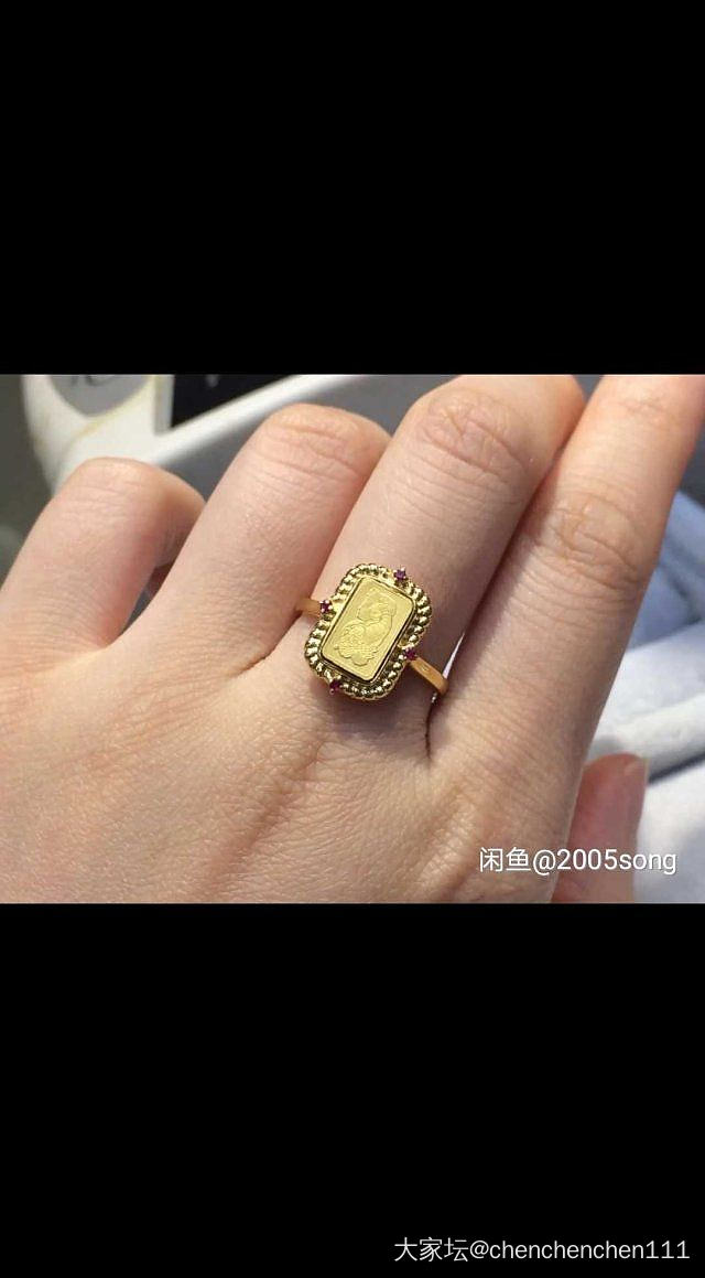 想看看坛友的财富女神是怎么镶嵌哒？求灵感！_求款式金