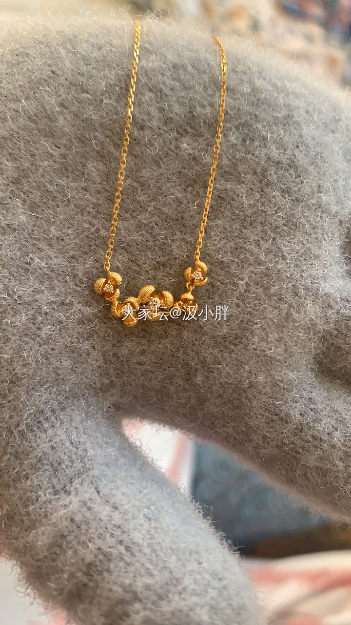 老庙桂花系列返图来啦，果然好迷你，儿子的小手掌拍的😀😀_金