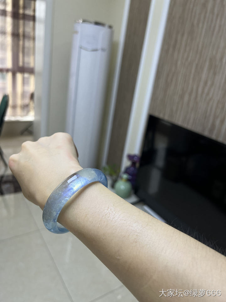 求助 麻烦看看这个海蓝宝手镯怎样_手镯海蓝宝