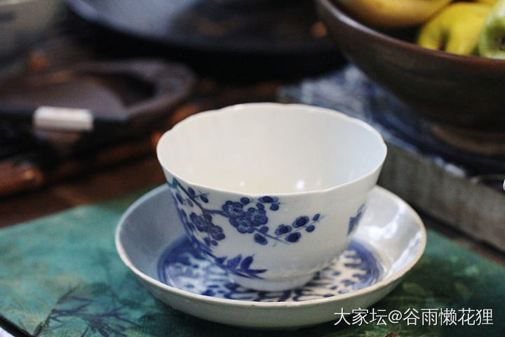 晒个花边碗碗，昨天逛的成博广府扇子展_陶瓷闲聊