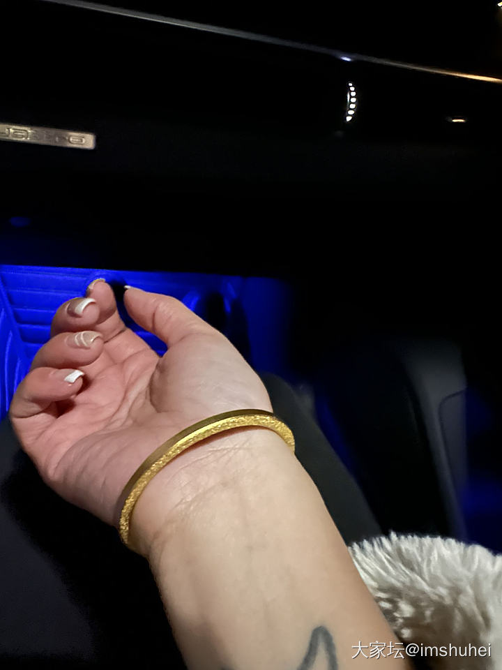 黄金钻石砂筷子手镯_钻石金