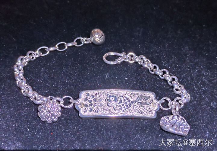 老宝成金鱼手牌_手工diy银