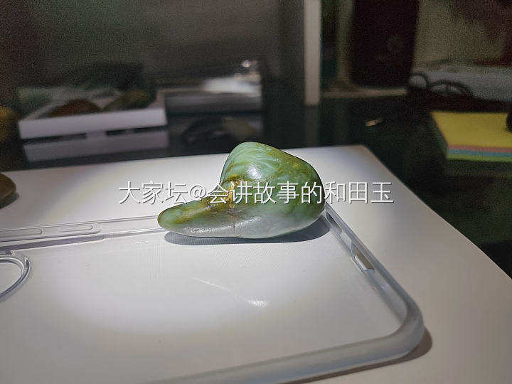 象形石独籽青玉