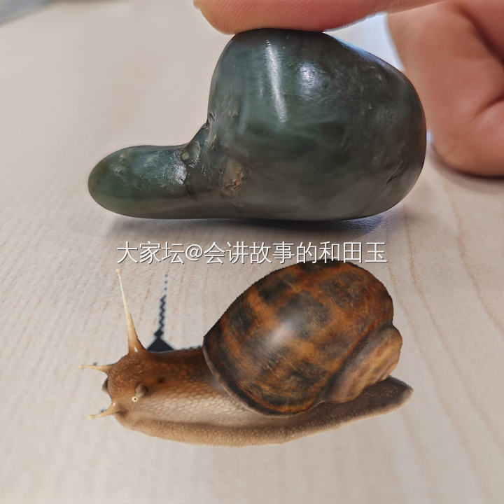 象形石独籽青玉
