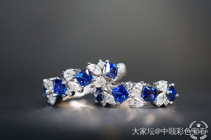 ##中颐天然蓝宝石耳坠##  1.23ct_蓝宝石名贵宝石