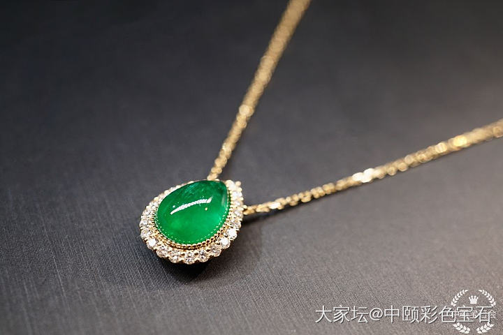 ##中颐天然赞比亚祖母绿吊坠##  2.78ct_祖母绿