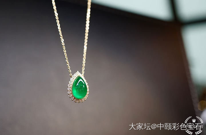 ##中颐天然赞比亚祖母绿吊坠##  2.78ct_祖母绿