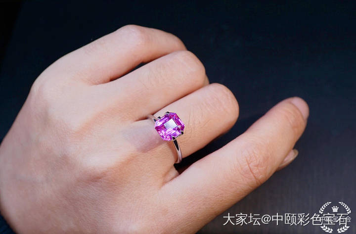 ##中颐天然未加热粉色蓝宝石##  3.31ct  EGL证书_蓝宝石