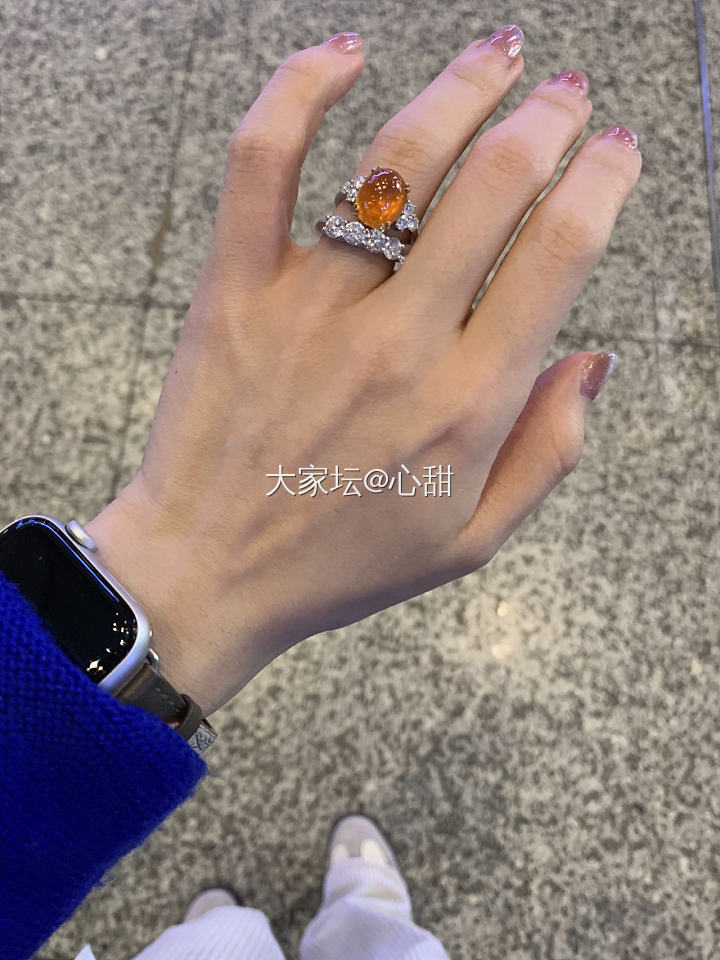 排戒芬达叠戴_戒指芬达钻石