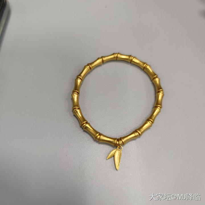 第一次参团，竹节手链真好看_珠串福利社金