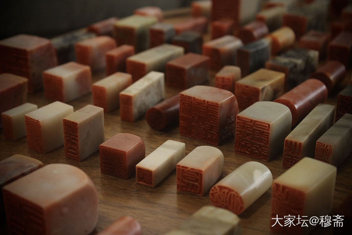 去年攒下的近两百方闲章_文玩