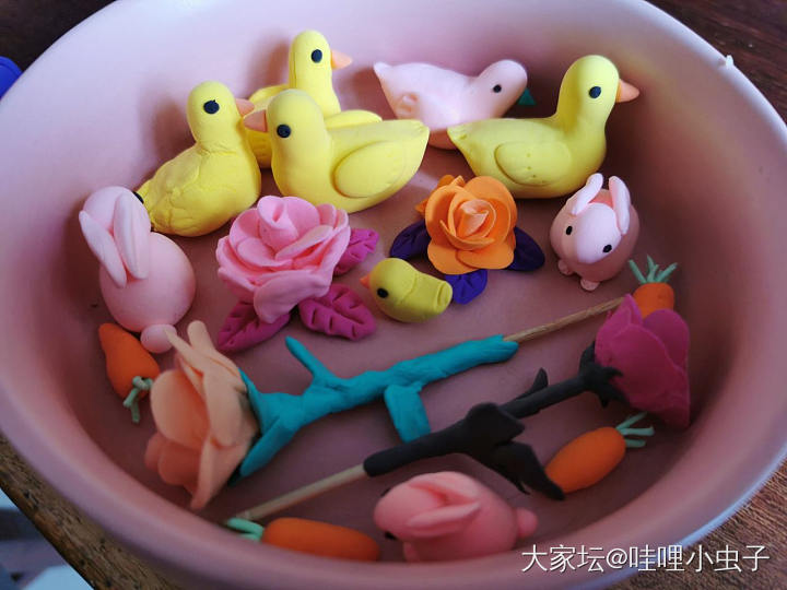 带娃橡皮泥～_泥艺手工diy
