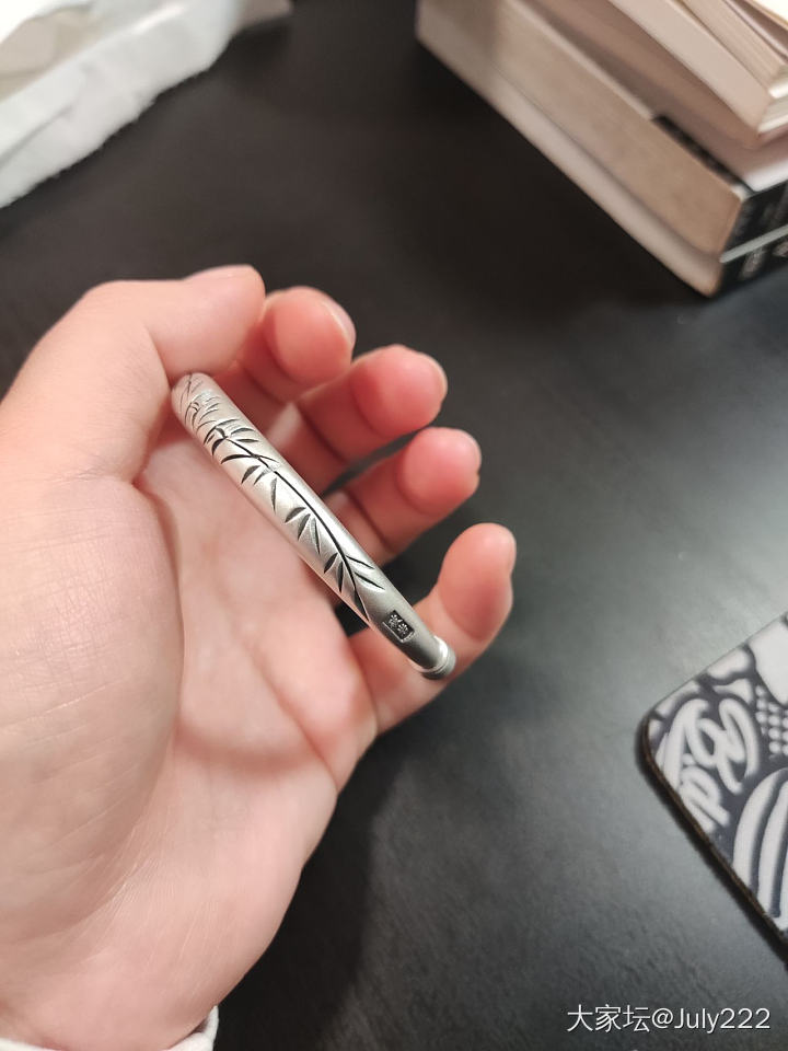 排了两年的小金匠终于到手啦！_手镯银匠人