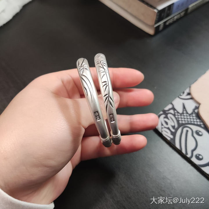 排了两年的小金匠终于到手啦！_手镯银匠人