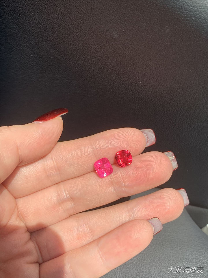 💖红粉双骄❤️_尖晶石