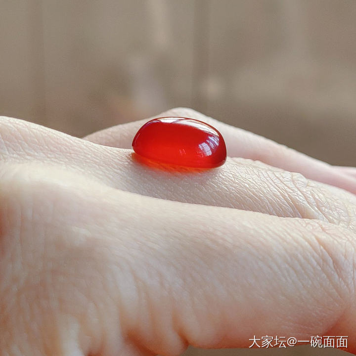 ❤️再选不好冰红，退圈了～_戒面南红