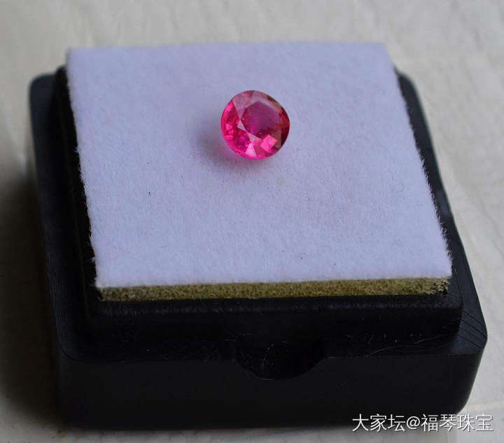 【现价再打8折特惠】缅甸纯天然椭圆型0.66克拉粉红色红宝石_名贵宝石
