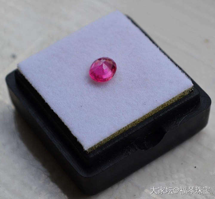 【现价再打8折特惠】缅甸纯天然椭圆型0.66克拉粉红色红宝石_名贵宝石