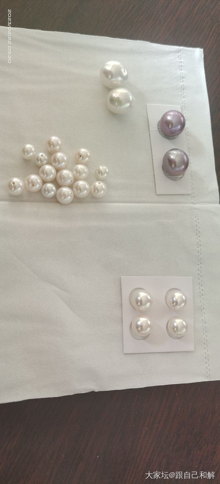今日份手工～_手工diy珍珠