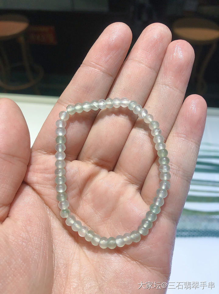 冰算盘珠手链_翡翠