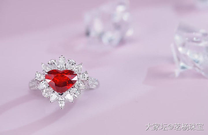 3ct红宝石戒吊两用款～_名贵宝石