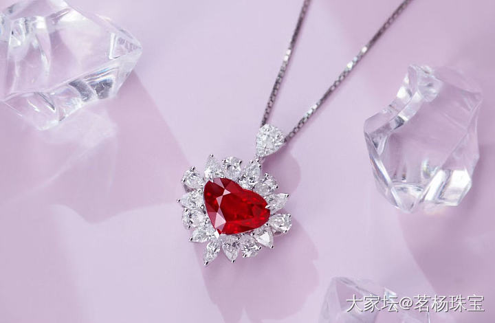 3ct红宝石戒吊两用款～_名贵宝石