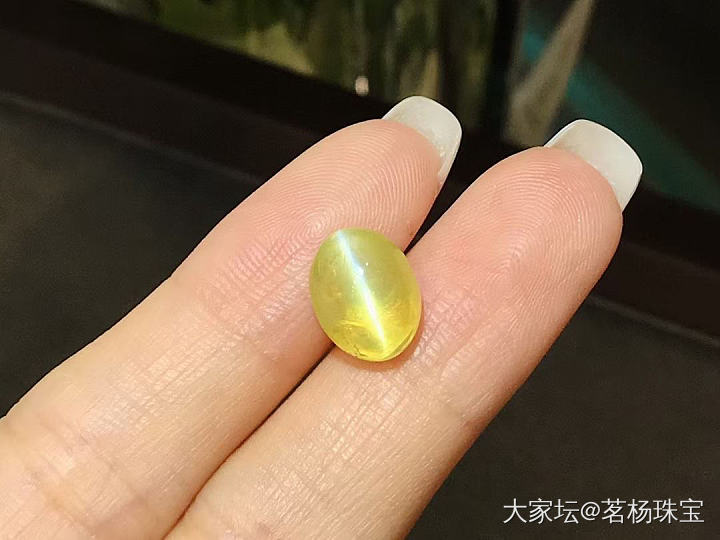 7.26ct金绿猫眼～_彩色宝石