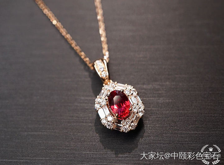 ##中颐天然鸽血红红宝石吊坠##  0.68ct_红宝石名贵宝石