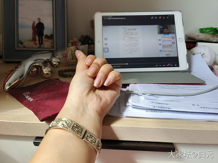 发现戴来戴去还是常见的～_手镯银