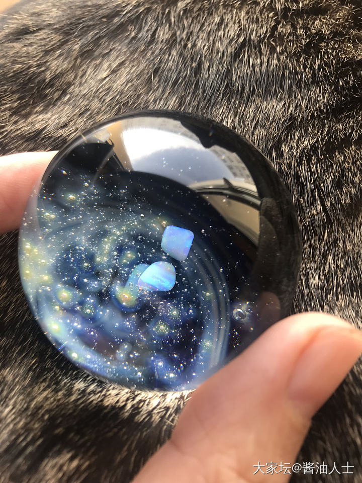 等了几年，终于把宇宙星空抓在了手中。_工艺品
