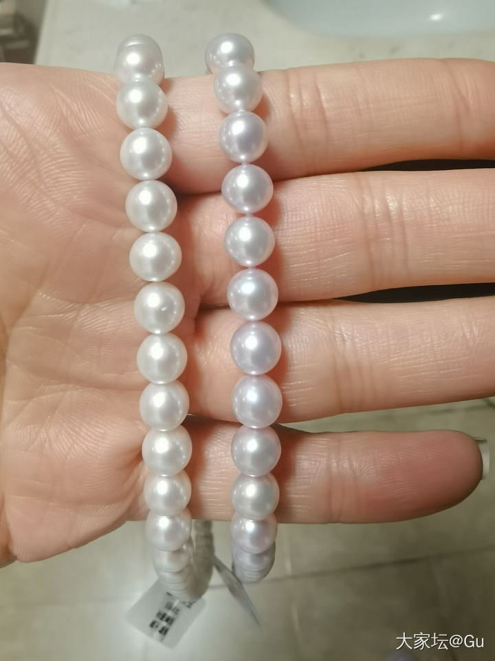 一条温柔，一条娇俏_项链珍珠有机宝石