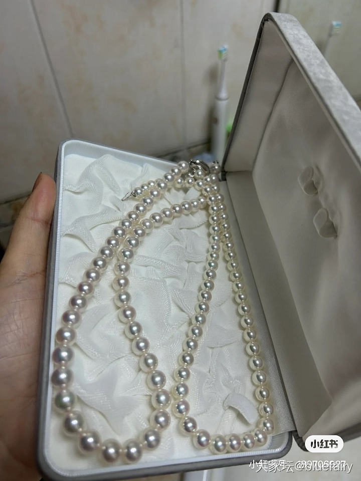 一条温柔，一条娇俏_项链珍珠有机宝石