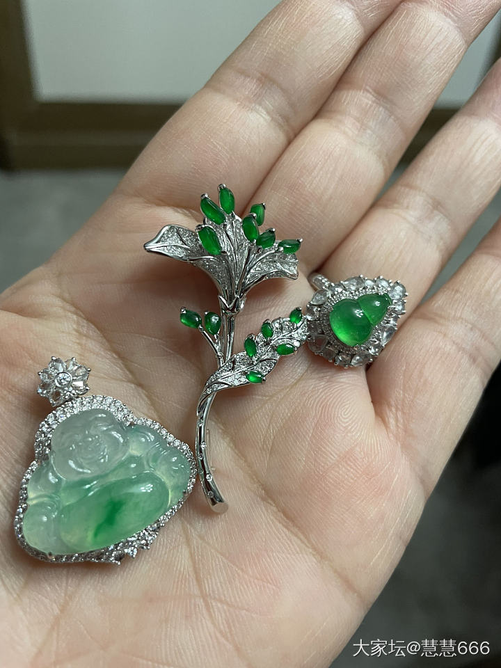 翡翠小白疯狗期_颈饰胸饰翡翠