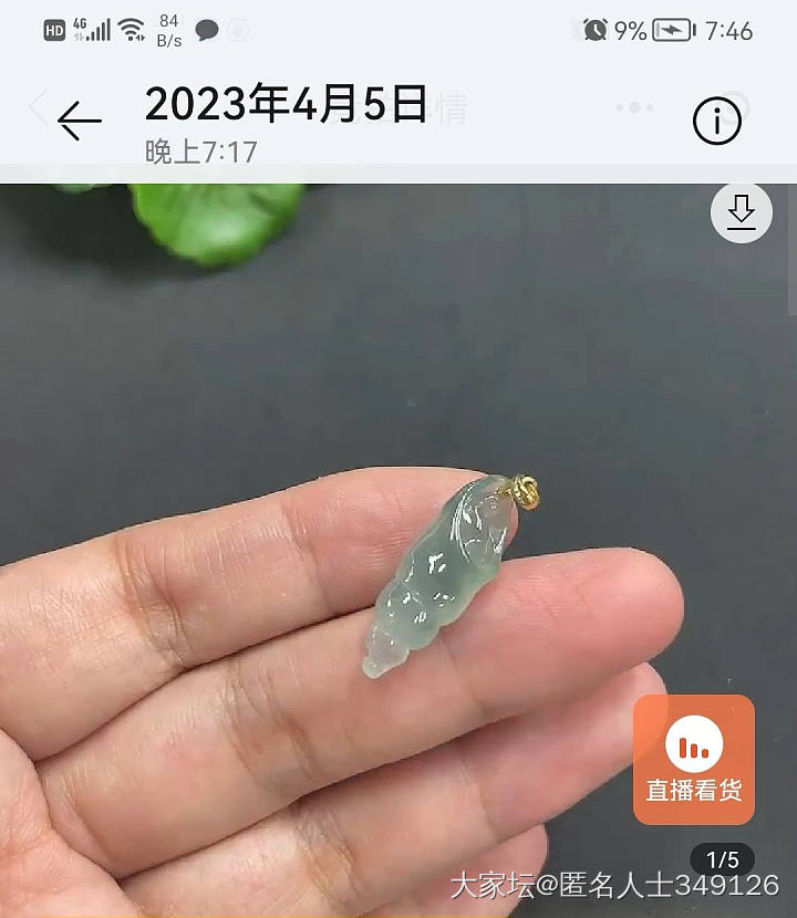 小仙女们麻烦帮忙看一下价 谢谢了_翡翠