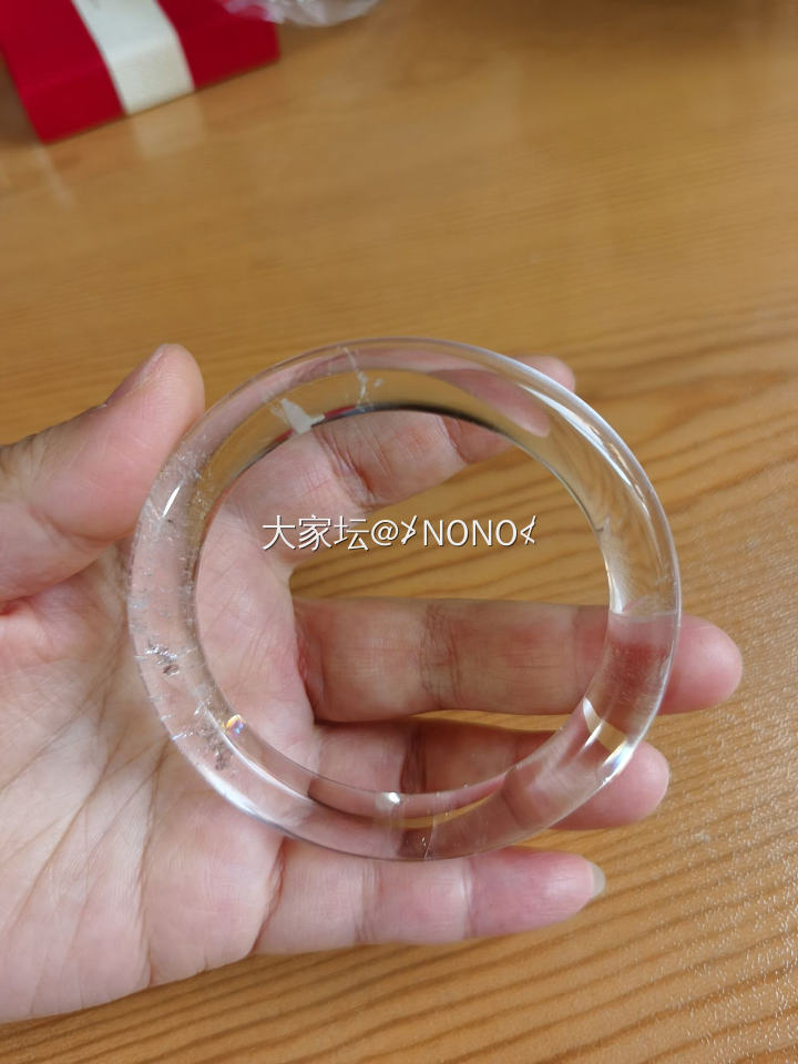白水晶镯子_手镯水晶
