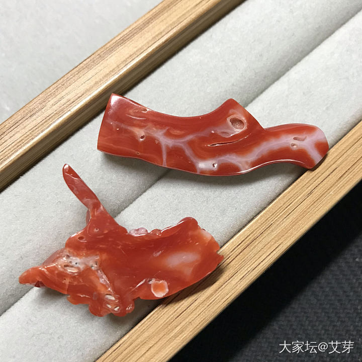 真品质无需泡油红色精灵_珊瑚有机宝石