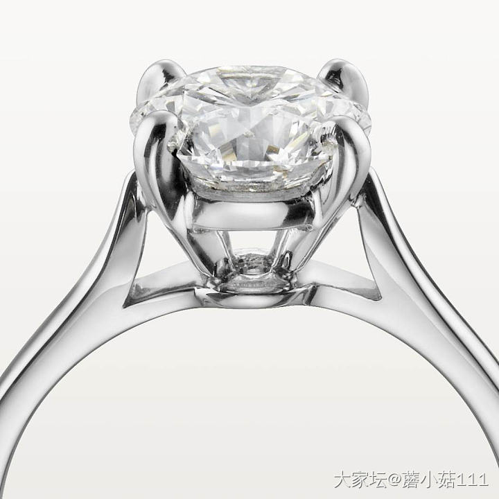 求教：Tiffany这款四爪和卡地亚1895的区别，40分钻石更适合哪一款？
图..._钻石