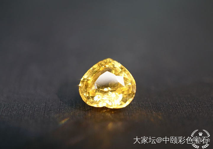 ##中颐天然黄色蓝宝石##  2.55ct_蓝宝石名贵宝石