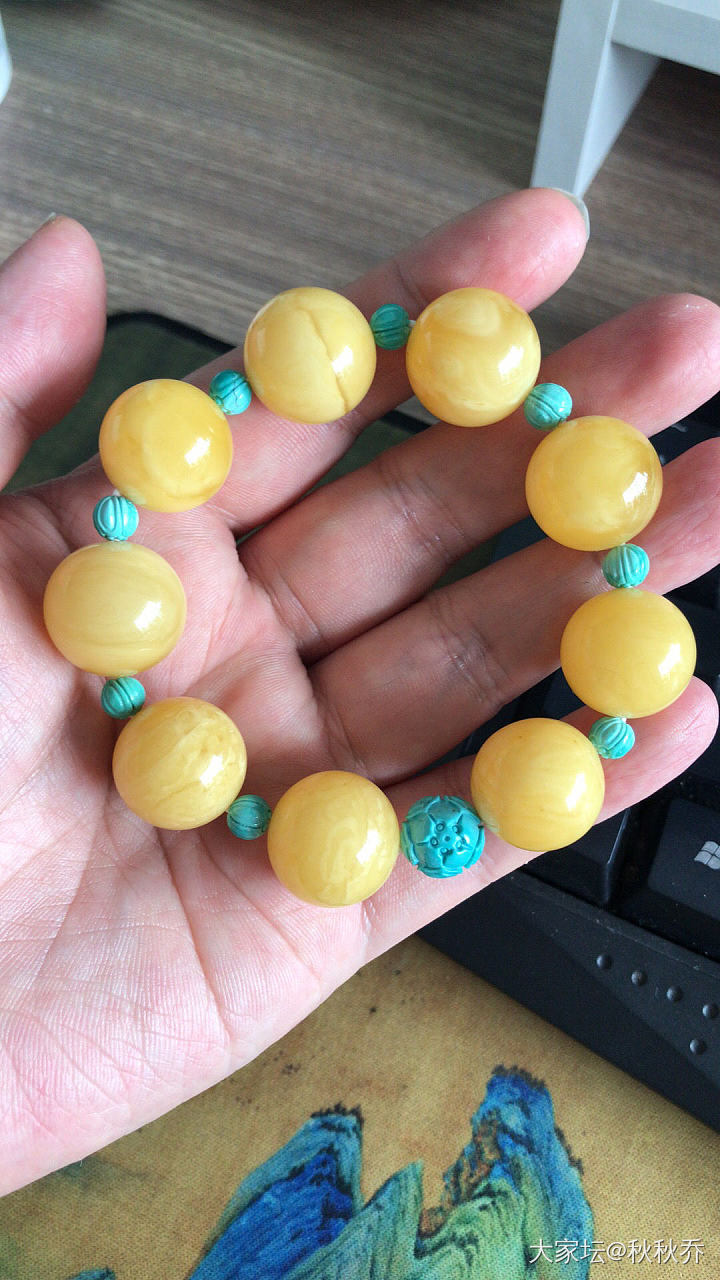 春风得意马蹄疾_珠串松石琥珀蜜蜡
