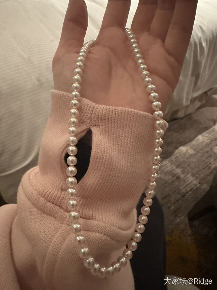 小灯泡_项链海水珍珠