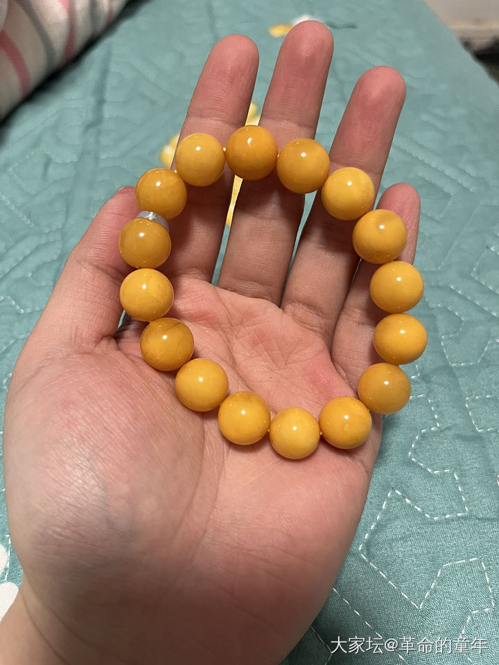 服了，大怨种就是我_珠串琥珀蜜蜡