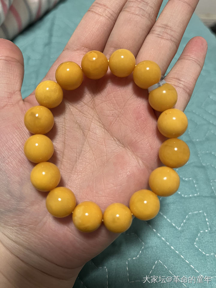 服了，大怨种就是我_珠串琥珀蜜蜡