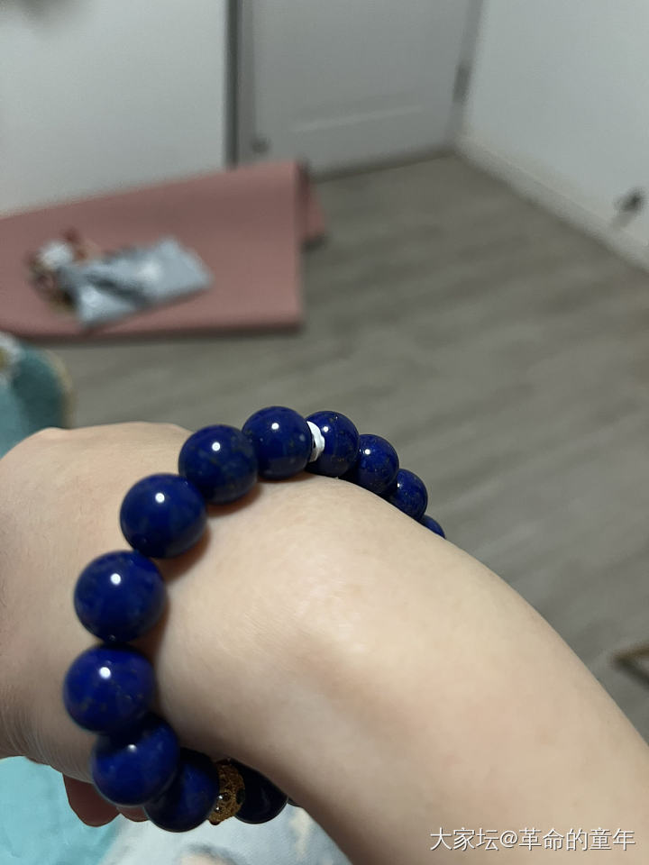 试试水，大家觉得咋样_珠串青金石