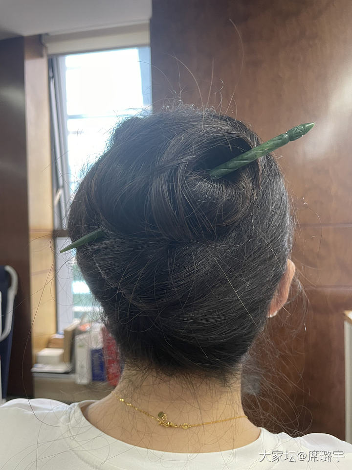 碧玉簪与九尾狐_手饰簪子玉石和田玉