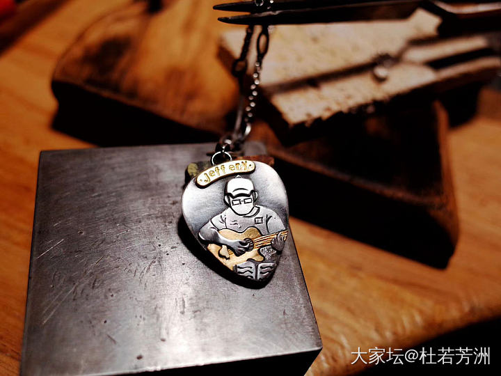 定制银饰：歌手与渔夫_银