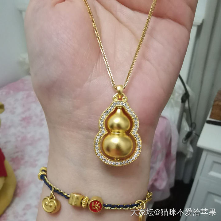 黄金点钻葫芦_钻石金